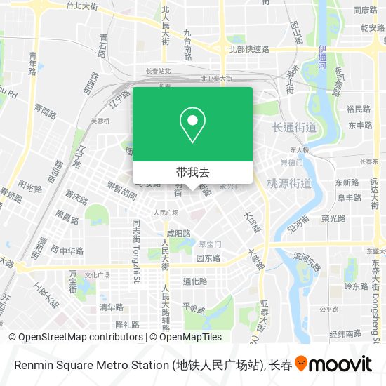 Renmin Square Metro Station (地铁人民广场站)地图