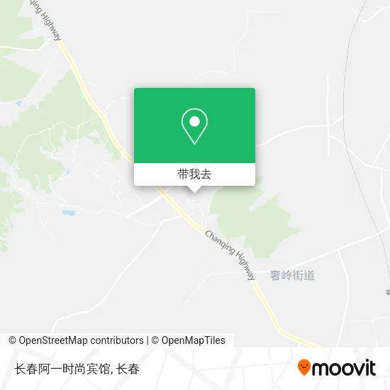 长春阿一时尚宾馆地图