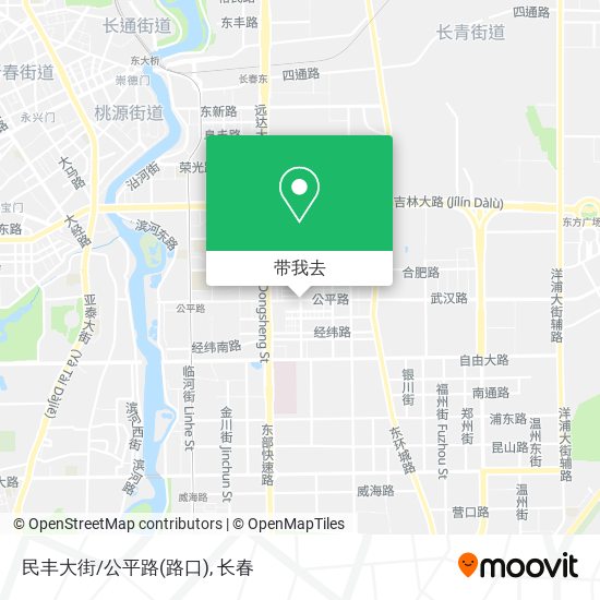 民丰大街/公平路(路口)地图