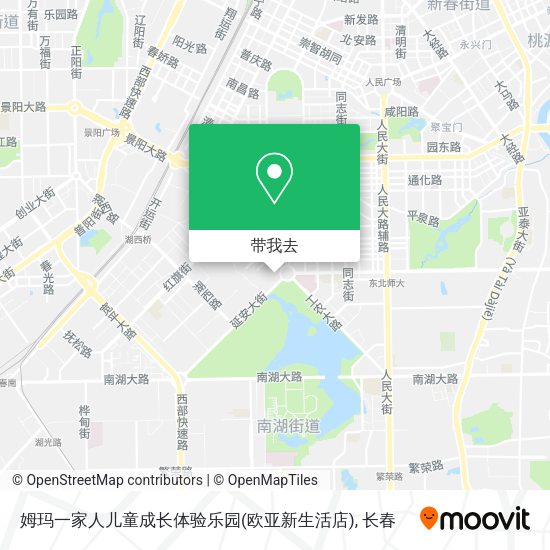 姆玛一家人儿童成长体验乐园(欧亚新生活店)地图