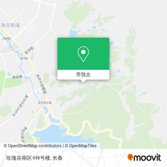 玫瑰谷南区-H9号楼地图