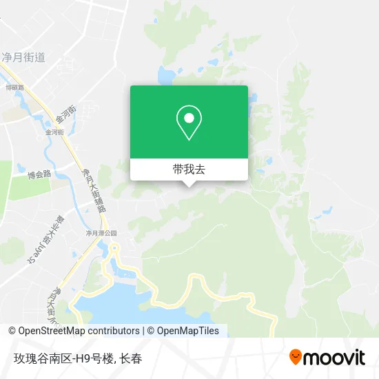 玫瑰谷南区-H9号楼地图