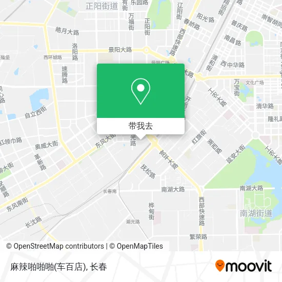 麻辣啪啪啪(车百店)地图