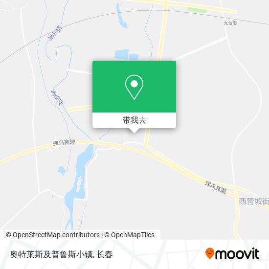 奥特莱斯及普鲁斯小镇地图
