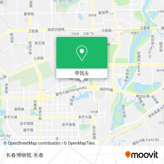 长春博物馆地图