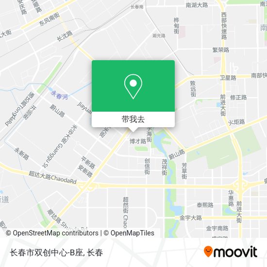 长春市双创中心-B座地图