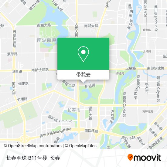 长春明珠-B11号楼地图