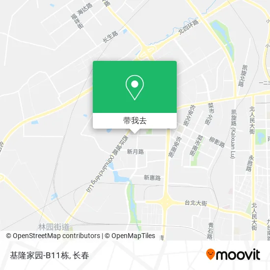 基隆家园-B11栋地图