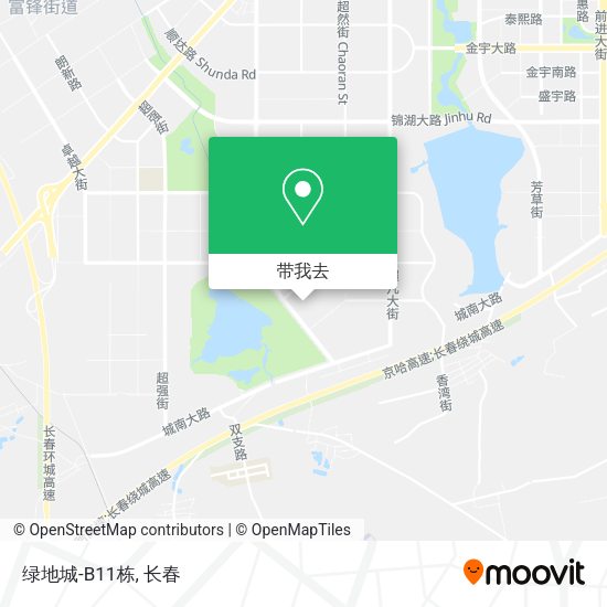 绿地城-B11栋地图