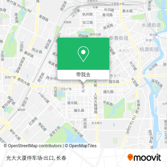 光大大厦停车场-出口地图