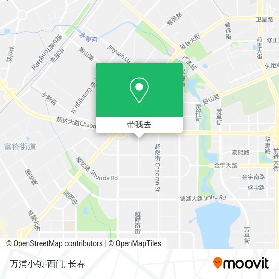 万浦小镇-西门地图