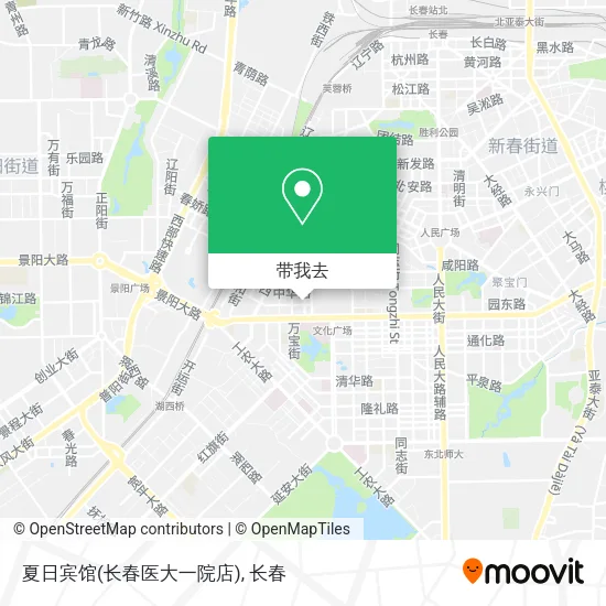 夏日宾馆(长春医大一院店)地图