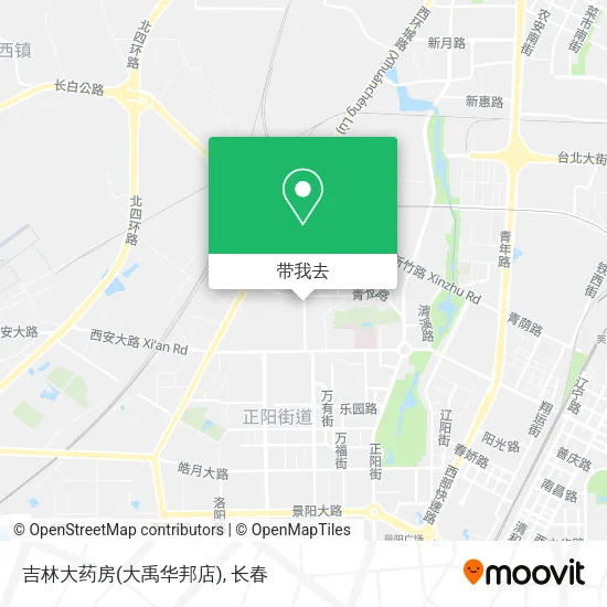 吉林大药房(大禹华邦店)地图