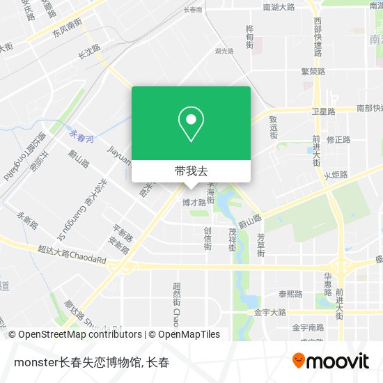 monster长春失恋博物馆地图