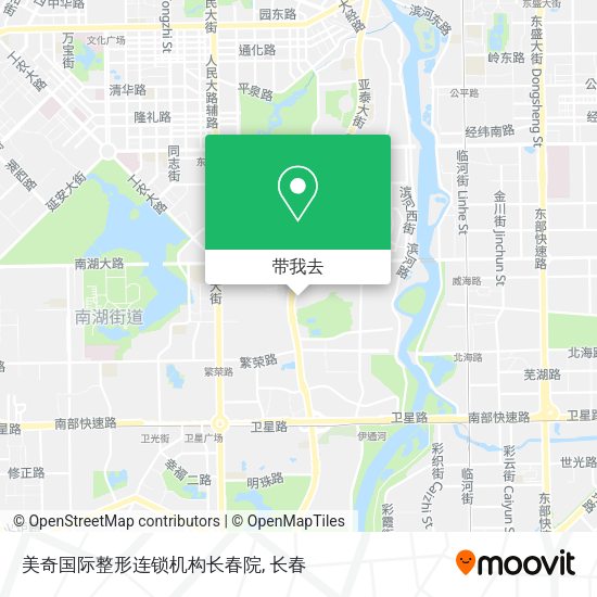 美奇国际整形连锁机构长春院地图