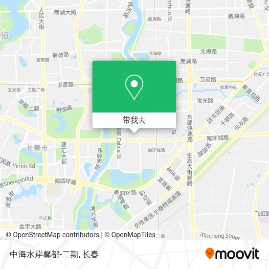 中海水岸馨都-二期地图