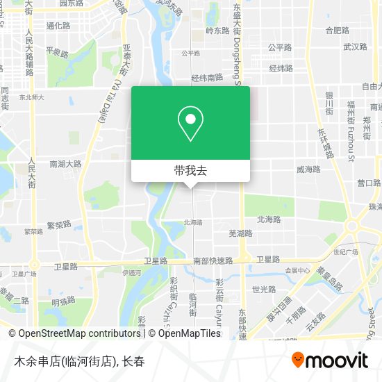 木余串店(临河街店)地图