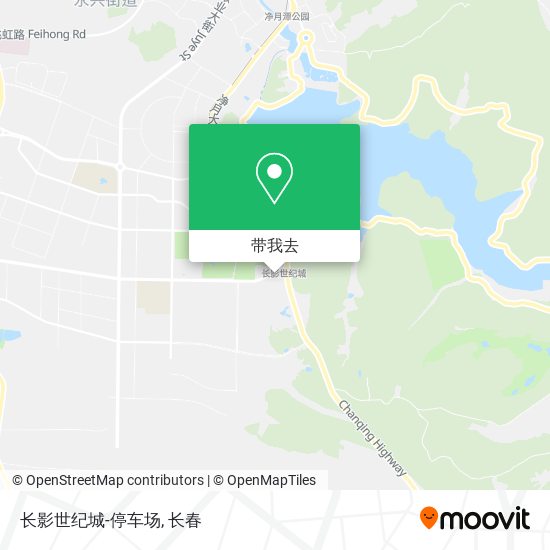 长影世纪城-停车场地图