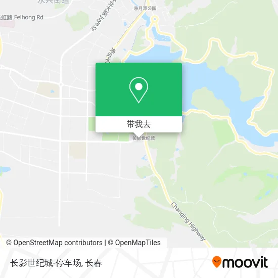 长影世纪城-停车场地图