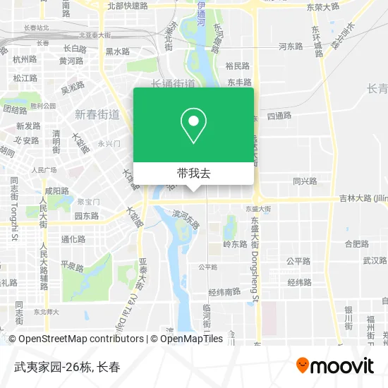 武夷家园-26栋地图