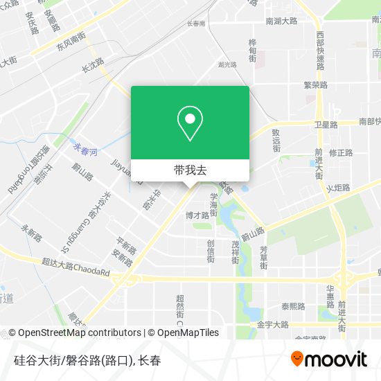 硅谷大街/磐谷路(路口)地图