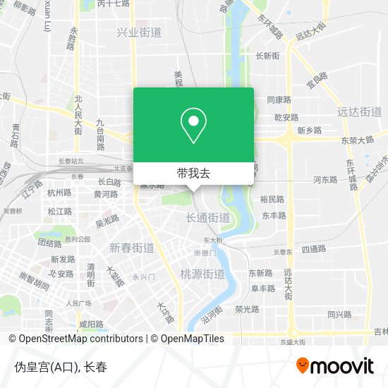 伪皇宫(A口)地图