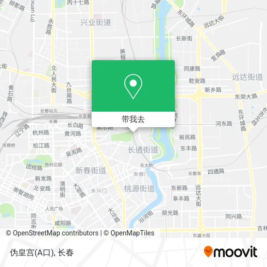 伪皇宫(A口)地图
