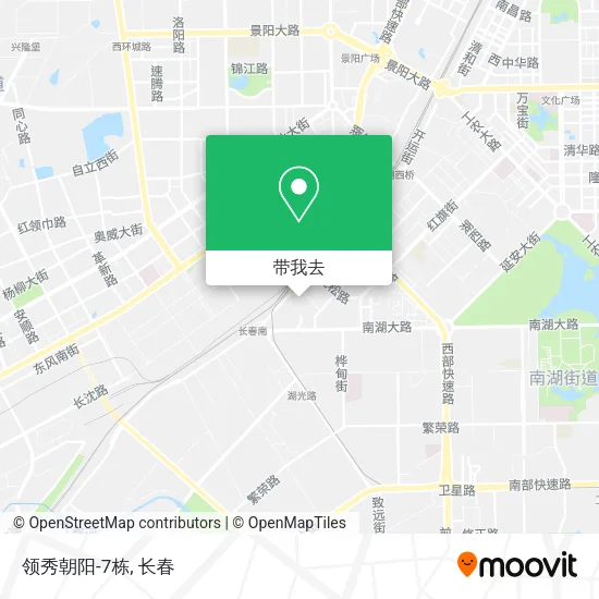 领秀朝阳-7栋地图