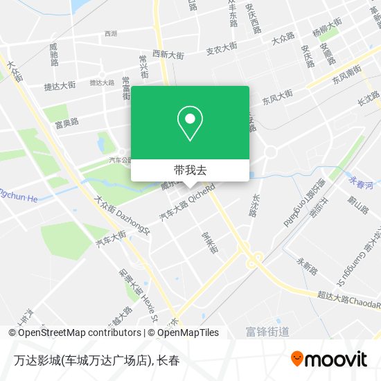 万达影城(车城万达广场店)地图
