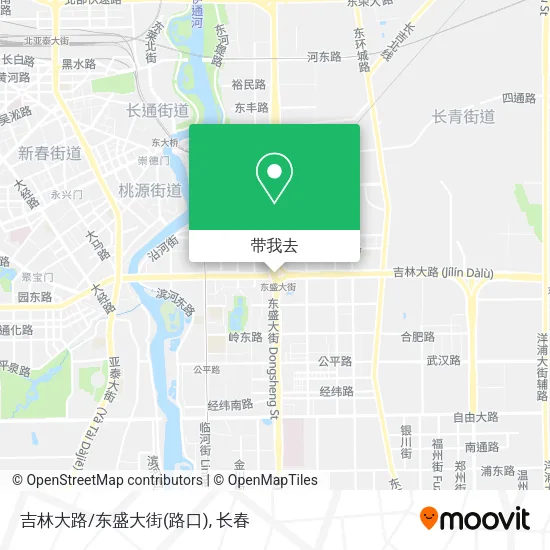 吉林大路/东盛大街(路口)地图