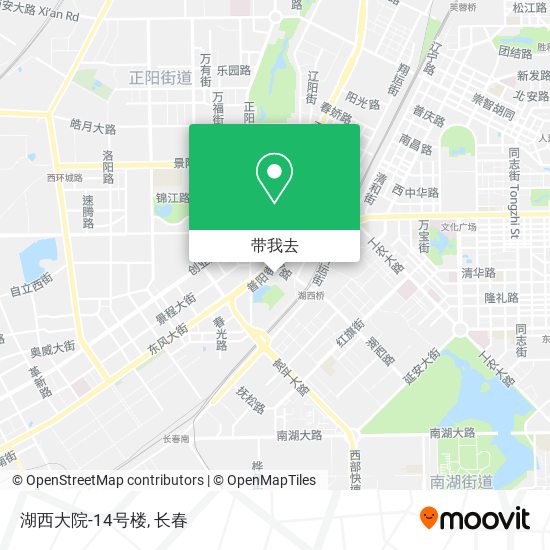 湖西大院-14号楼地图