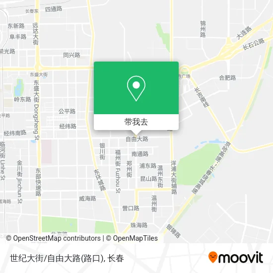 世纪大街/自由大路(路口)地图