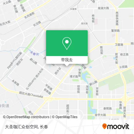 大圣咖汇众创空间地图