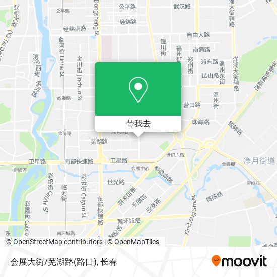 会展大街/芜湖路(路口)地图