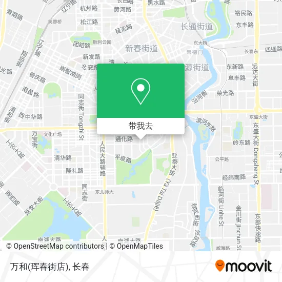 万和(珲春街店)地图