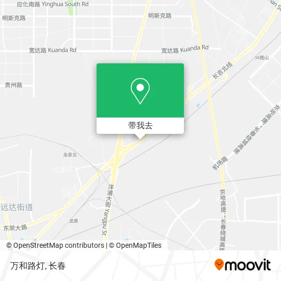 万和路灯地图