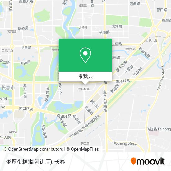 燃厚蛋糕(临河街店)地图