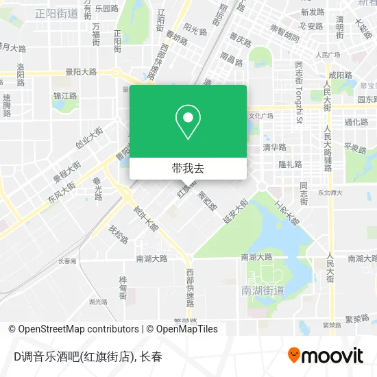 D调音乐酒吧(红旗街店)地图