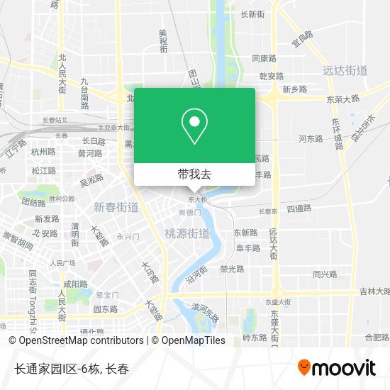 长通家园I区-6栋地图