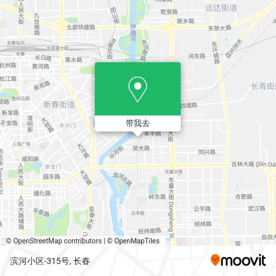滨河小区-315号地图