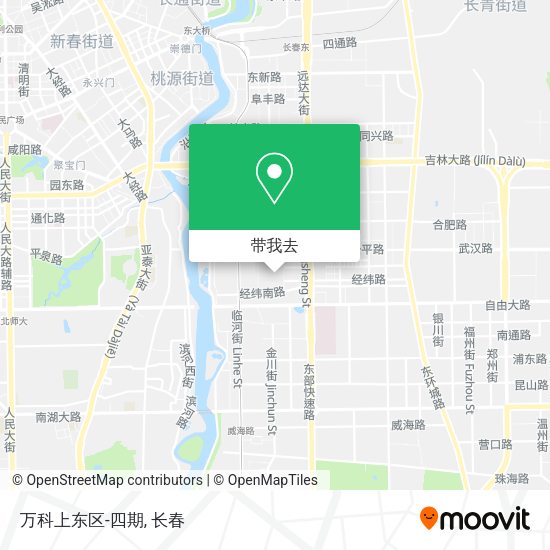 万科上东区-四期地图