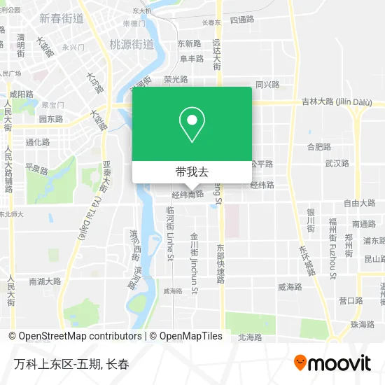 万科上东区-五期地图