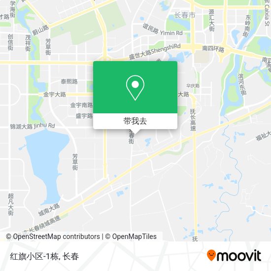 红旗小区-1栋地图