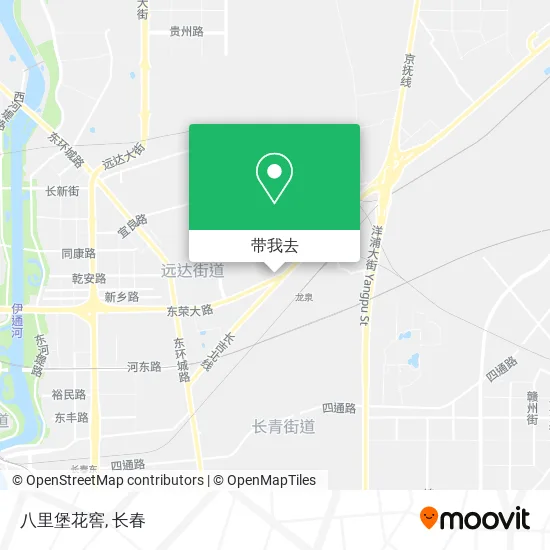 八里堡花窖地图