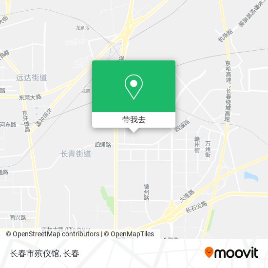 长春市殡仪馆地图