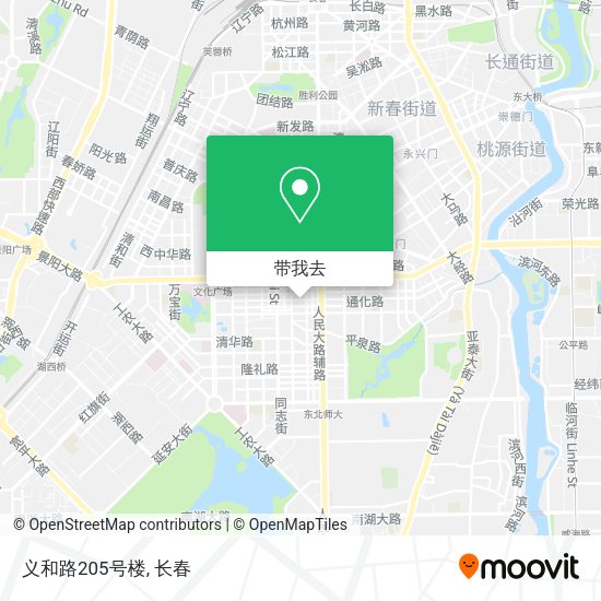 义和路205号楼地图