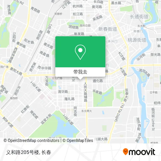 义和路205号楼地图