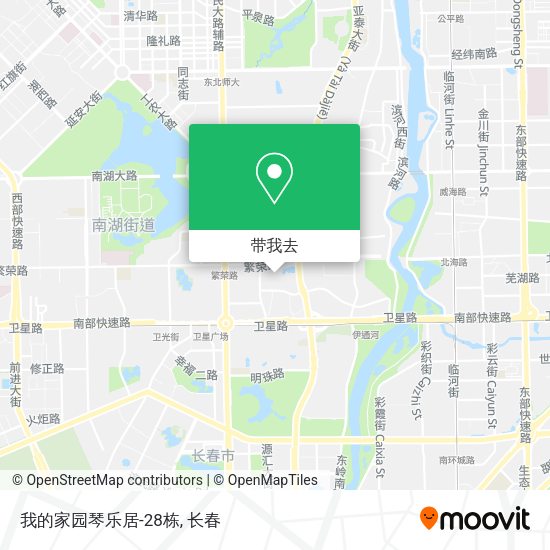 我的家园琴乐居-28栋地图