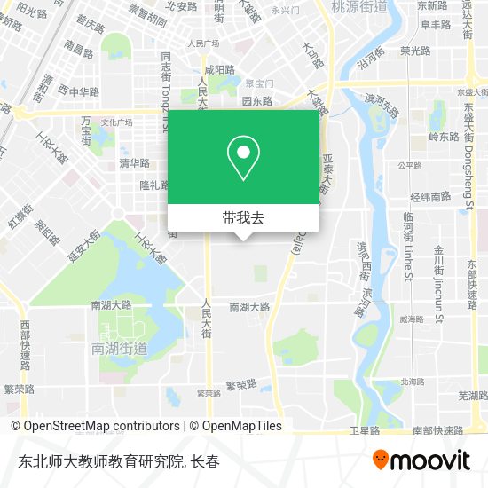 东北师大教师教育研究院地图