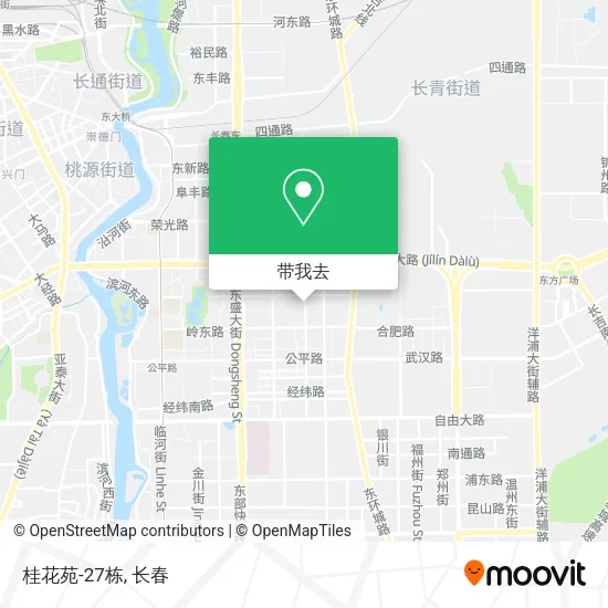 桂花苑-27栋地图
